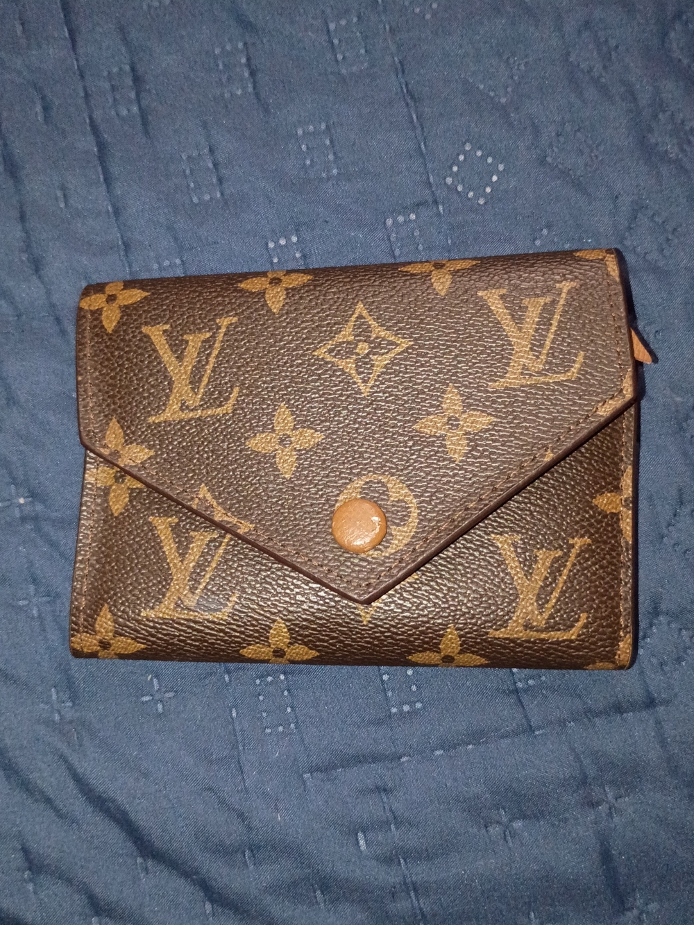 Brown Monogram Envelope Wallet